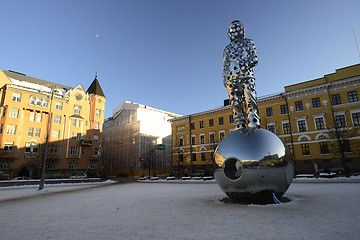 Image showing HELSINKI, FINLAND  - FEBRUARY 24, 2018: The National Memorial to