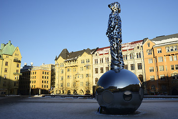 Image showing HELSINKI, FINLAND  - FEBRUARY 24, 2018: The National Memorial to