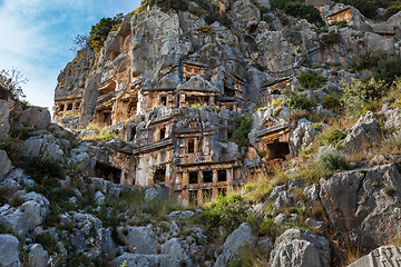 Image showing Demre. Tombs of the Ancient Mira