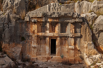 Image showing Demre. Tombs of the Ancient Mira