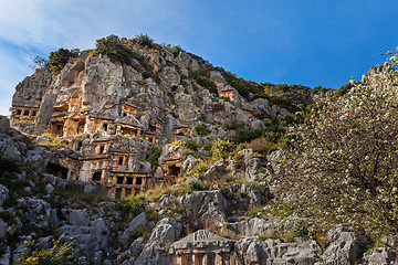 Image showing Demre. Tombs of the Ancient Mira