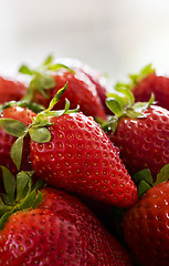 Image showing Fresh strawberries