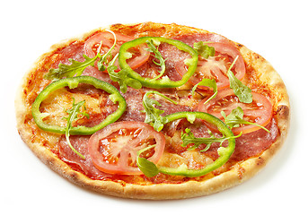 Image showing freshly baked pizza