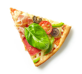 Image showing Slice of pizza