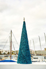 Image showing Yacht dock in Arrecife 