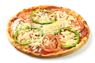 Image showing freshly baked pizza