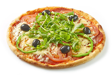 Image showing freshly baked pizza