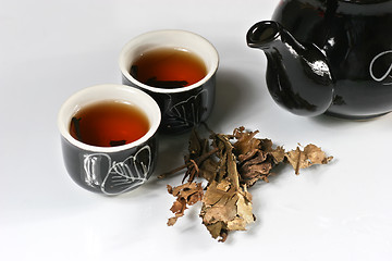 Image showing tea cup set