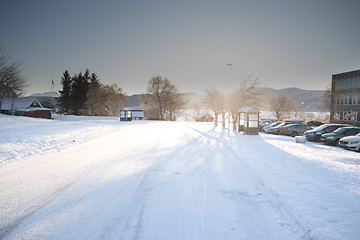 Image showing Winter Road