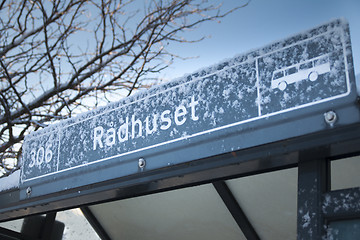 Image showing Bus Stop