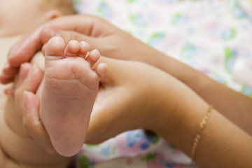 Image showing Baby foot