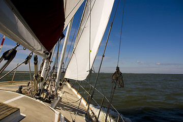 Image showing sailing