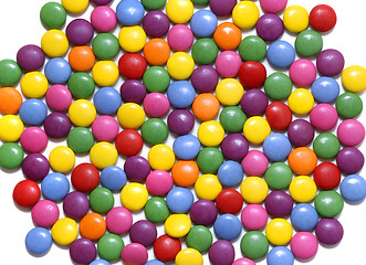 Image showing Bright colorful candy background