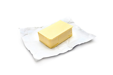 Image showing Piece of butter