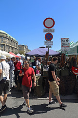 Image showing Flea Market in Vienna