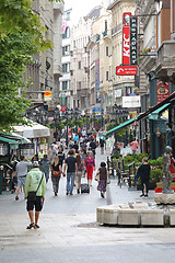 Image showing Vaci Street