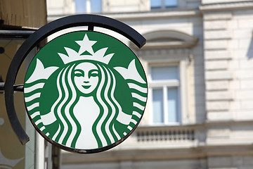 Image showing Starbucks Sign