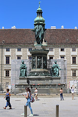 Image showing Emperor Francis II Statue