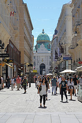 Image showing Kohlmarkt Vienna