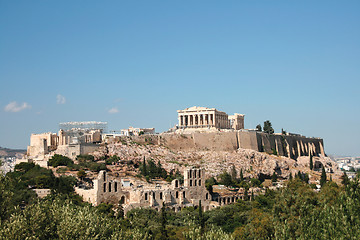 Image showing parthenon rock