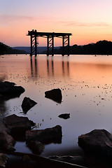 Image showing Sunset Nepean River