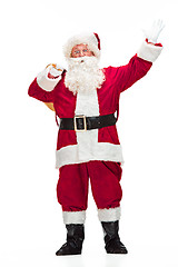 Image showing Portrait of Man in Santa Claus Costume