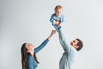 Image showing One happy family