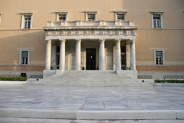 Image showing entrance of parliament horizontal