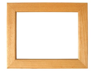 Image showing Wooden picture frame