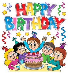 Image showing Happy birthday thematics image 4