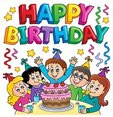 Image showing Happy birthday thematics image 5