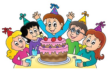 Image showing Kids party topic image 1