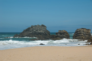 Image showing Beach and ocean