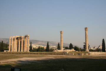 Image showing olympic zeus temple
