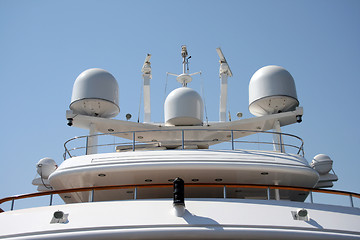 Image showing yacht radar