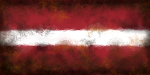 Image showing flag of latvia