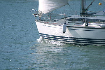 Image showing sailing in the sea