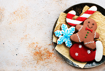 Image showing christmas cookies