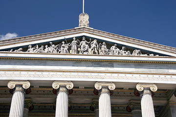 Image showing metope of academia