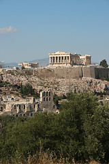 Image showing parthenon and herodion