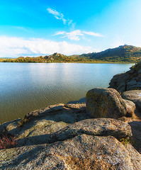 Image showing Beauty view on Kolyvan lake