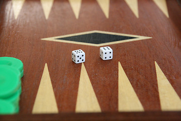 Image showing backgammon doubles