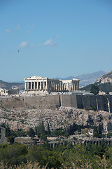 Image showing rock of parthenon