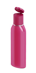 Image showing Blank bottle for cosmetic liquids