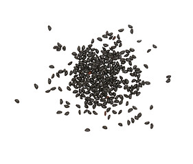 Image showing Aquilegia flower seeds