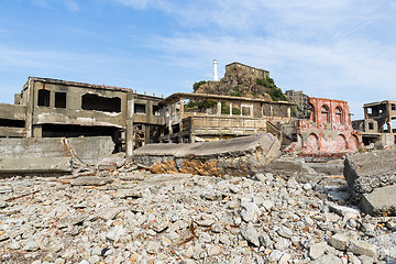 Image showing Hashima Island of Japan