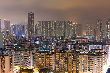 Image showing Apartment Building in Hong Kong