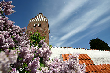 Image showing Tikøb church in 2015