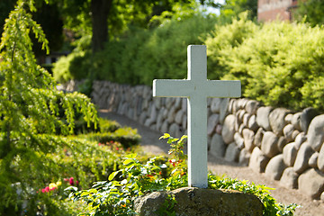 Image showing Farum church in Denmark