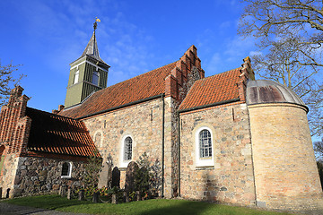 Image showing Nødebo Church in denmark 2017